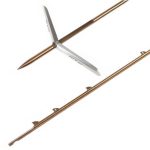 Puščica Shark Fin za Podvodno Puško - Dvojno pero - slika 2