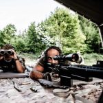 Streljanje z ostrostrelno puško L2