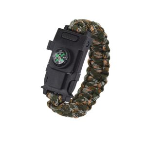 Zapestnica preživetja - LUČKA - Zelena/Svetla