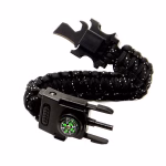 Zapestnica Preživetja z Nožem - Led Lučka/Močna Vrv - slika 5